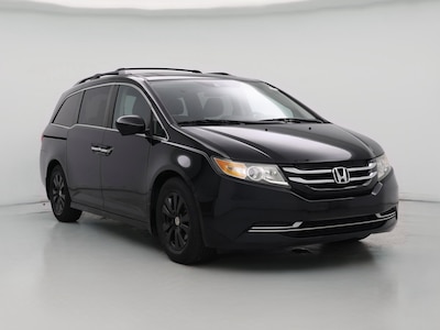 Black 2014 Honda Odyssey EX-L