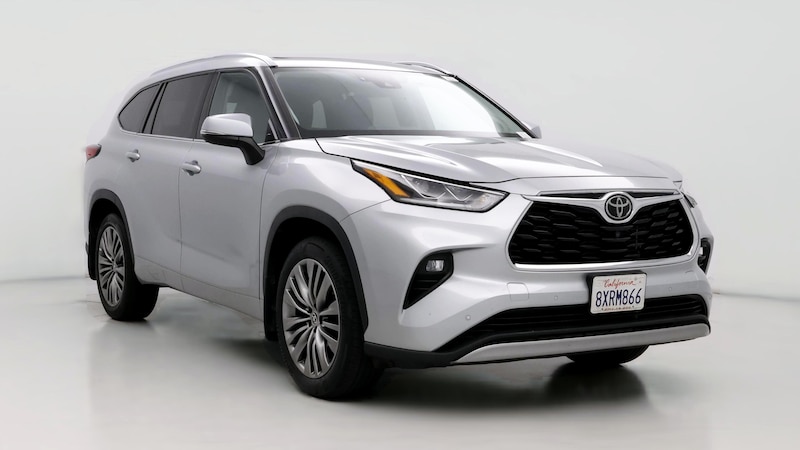 2021 Toyota Highlander Platinum Hero Image