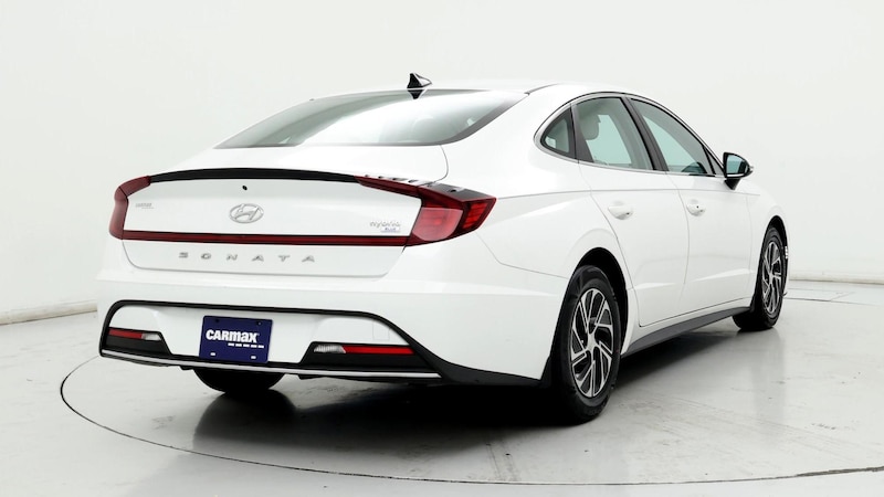 2021 Hyundai Sonata Blue 8