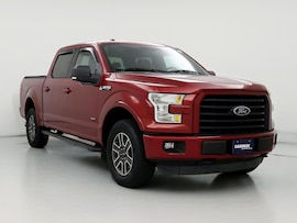 Red 2015 Ford F150 XLT