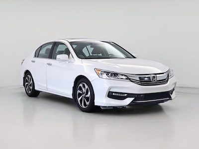 White 2016 Honda Accord EX-L