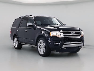 Black 2017 Ford Expedition Platinum