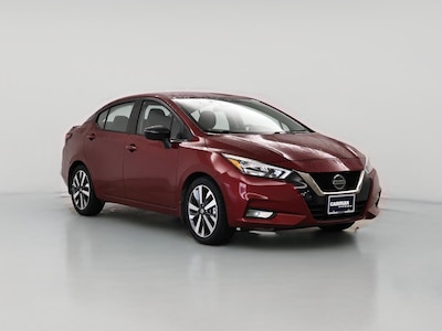 Red 2020 Nissan Versa SR