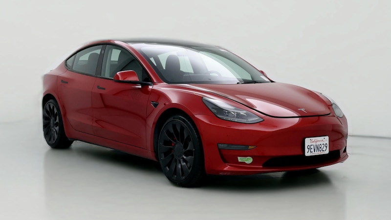 2023 Tesla Model 3 Performance Hero Image