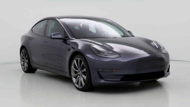 2021 Tesla Model 3 Long Range Hero Image