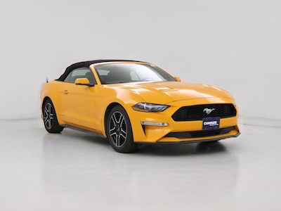 Orange 2018 Ford Mustang Ecoboost Premium