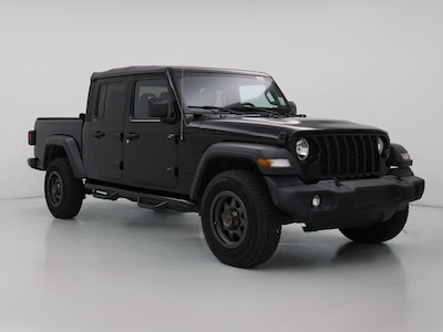 Black 2021 Jeep Gladiator Sport