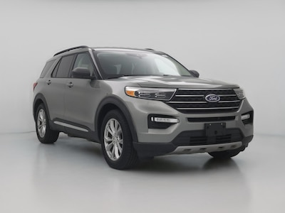 Gray 2020 Ford Explorer XLT