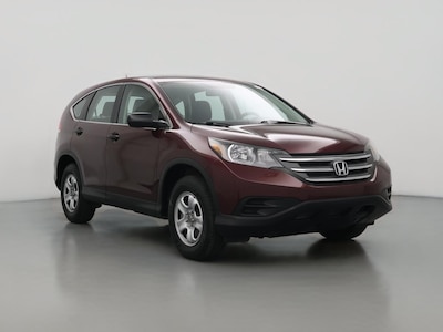 Red 2014 Honda CR-V LX