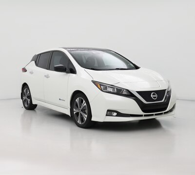 White 2018 Nissan Leaf SV