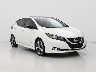 White 2018 Nissan Leaf SV