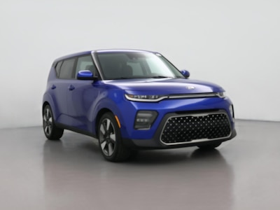 Blue 2020 Kia Soul EX