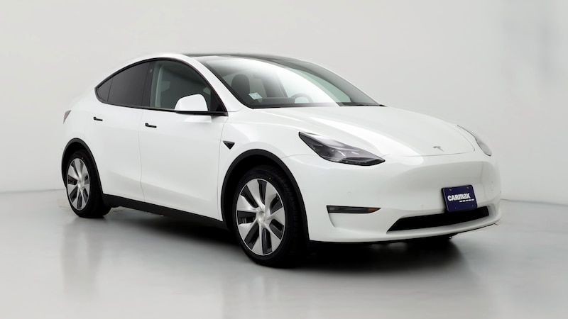 2021 Tesla Model Y Long Range Hero Image