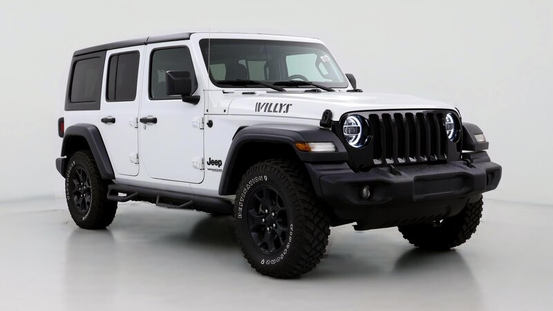 2020 Jeep Wrangler Unlimited Willys Hero Image