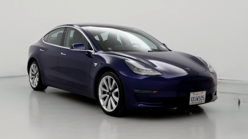 2018 Tesla Model 3 Mid Range Hero Image