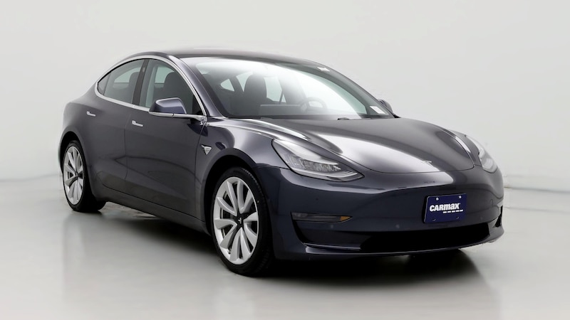 2018 Tesla Model 3 Long Range Hero Image