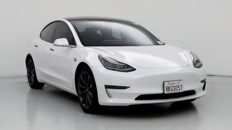 2019 Tesla Model 3 Long Range Hero Image