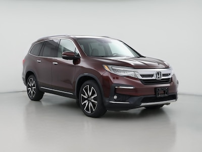 Red 2021 Honda Pilot Elite