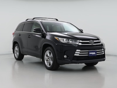 Black 2018 Toyota Highlander Limited