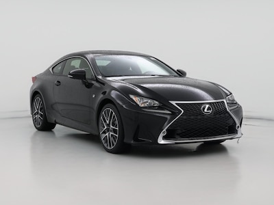 Black 2015 Lexus RC 350