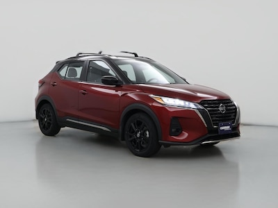 Red 2021 Nissan Kicks SR
