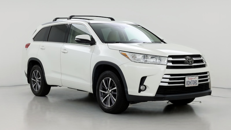 2018 Toyota Highlander XLE Hero Image