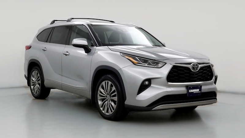 2020 Toyota Highlander Platinum Hero Image