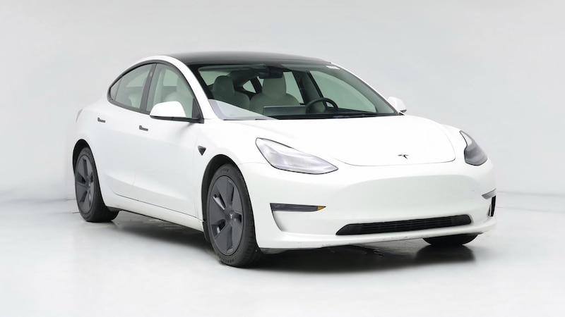 2022 Tesla Model 3 Long Range Hero Image