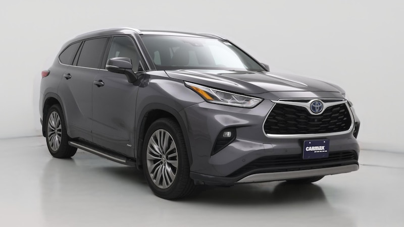 2022 Toyota Highlander Platinum Hero Image