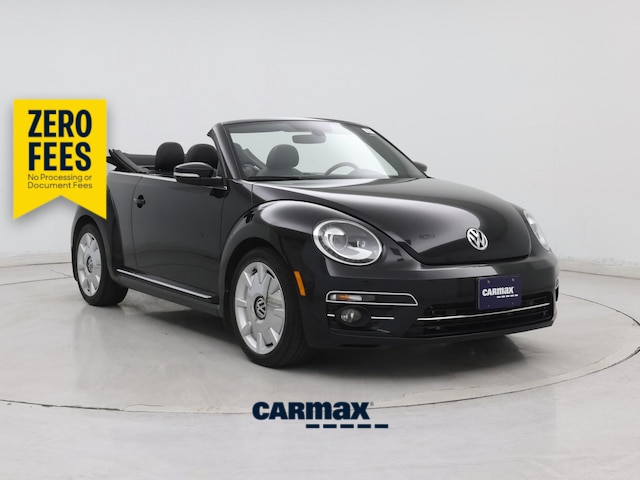 Black 2019 Volkswagen Beetle Convertible Front-Wheel Drive Automatic