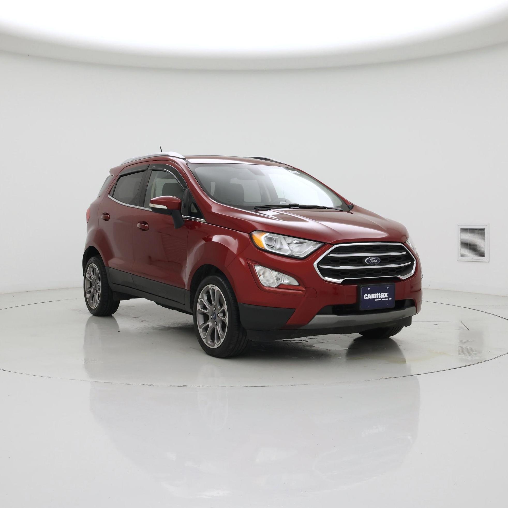 Red 2018 Ford EcoSport Titanium SUV / Crossover Front-Wheel Drive Automatic