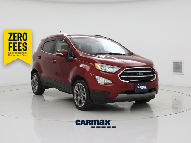Red 2018 Ford EcoSport Titanium SUV / Crossover Front-Wheel Drive Automatic