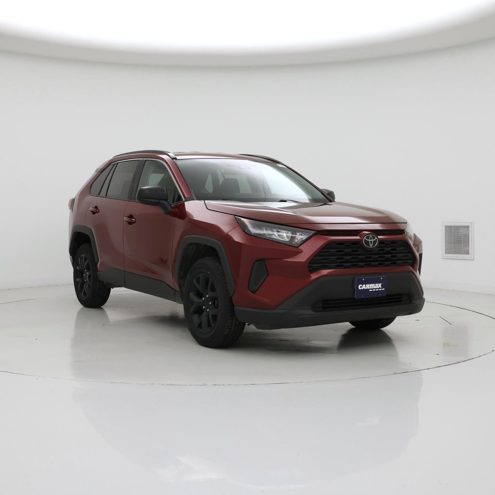 Red (Burgundy) 2021 Toyota RAV4 SUV / Crossover All-Wheel Drive Automatic