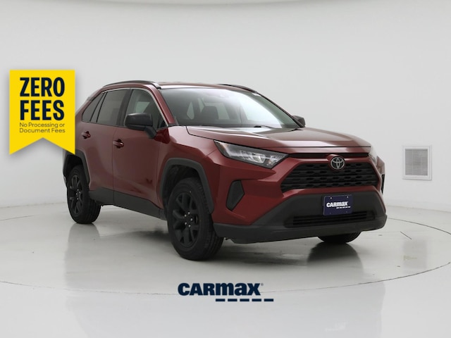 Red (Burgundy) 2021 Toyota RAV4 SUV / Crossover All-Wheel Drive Automatic