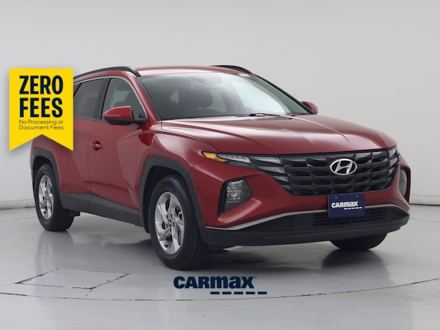Red 2022 Hyundai Tucson SUV / Crossover Front-Wheel Drive Automatic