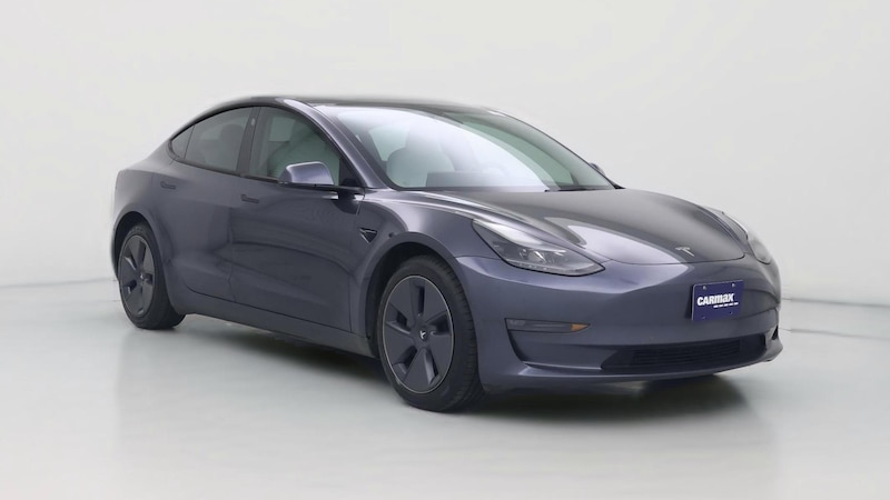 2021 Tesla Model 3 Long Range Hero Image