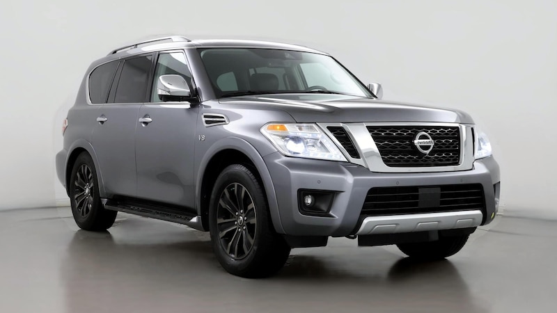 2018 Nissan Armada Platinum Edition Hero Image