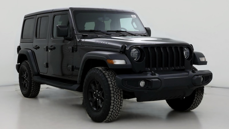 2022 Jeep Wrangler Unlimited Willys Hero Image