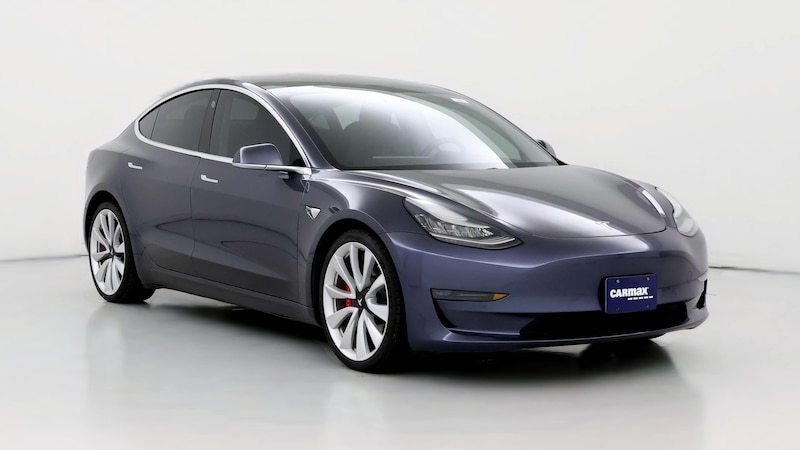 2019 Tesla Model 3 Performance Hero Image