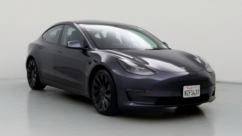 2022 Tesla Model 3 Performance Hero Image