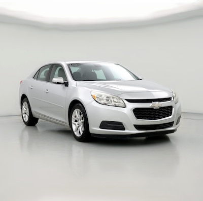 Silver 2015 Chevrolet Malibu LT