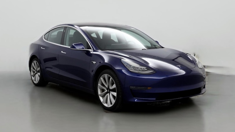 2018 Tesla Model 3 Long Range Hero Image