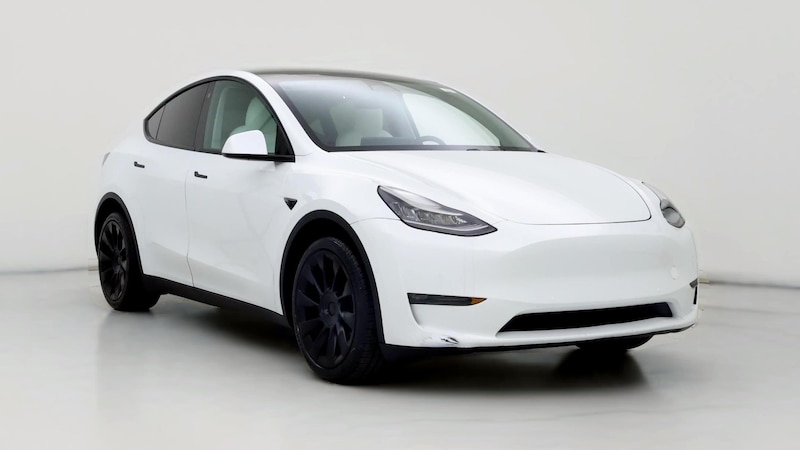 2021 Tesla Model Y Long Range Hero Image