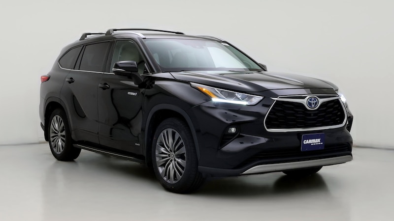 2021 Toyota Highlander Platinum Hero Image