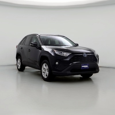 Black 2021 Toyota RAV4 Hybrid XLE
