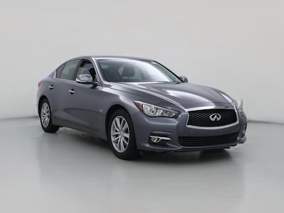 Gray 2017 Infiniti Q50 Premium