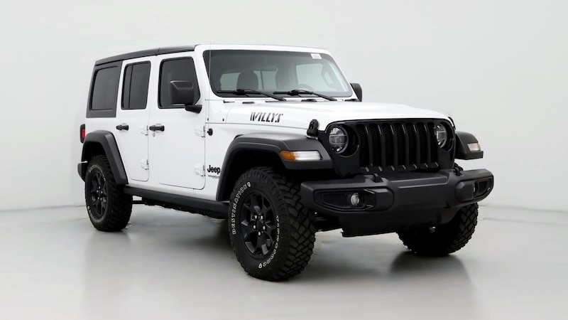 2021 Jeep Wrangler Unlimited Willys Hero Image