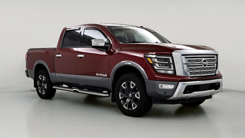 2021 Nissan Titan Platinum Reserve Hero Image