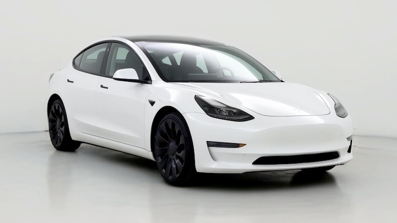 2022 Tesla Model 3 Performance Hero Image