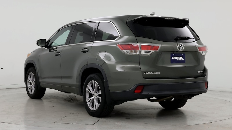 2015 Toyota Highlander Plus 2